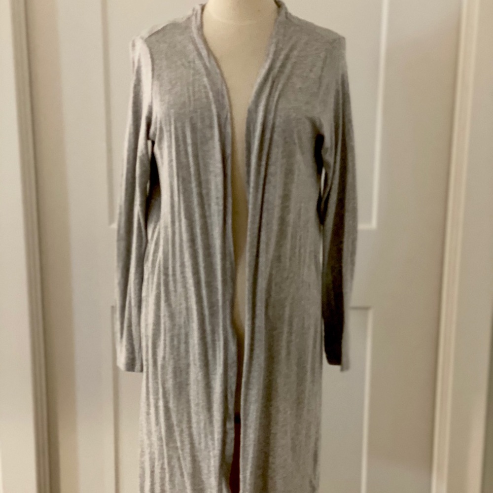 Athleta split back cardigan